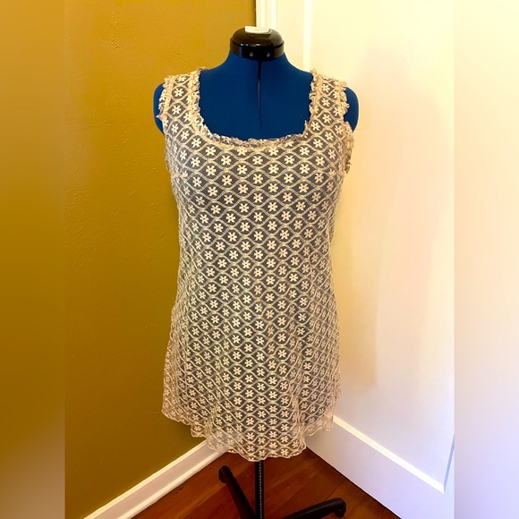 Lovestruck Twee Lace Dress / Size M / Wes Anderson / Mod / Excellent Condition🤍 - Picture 2 of 9